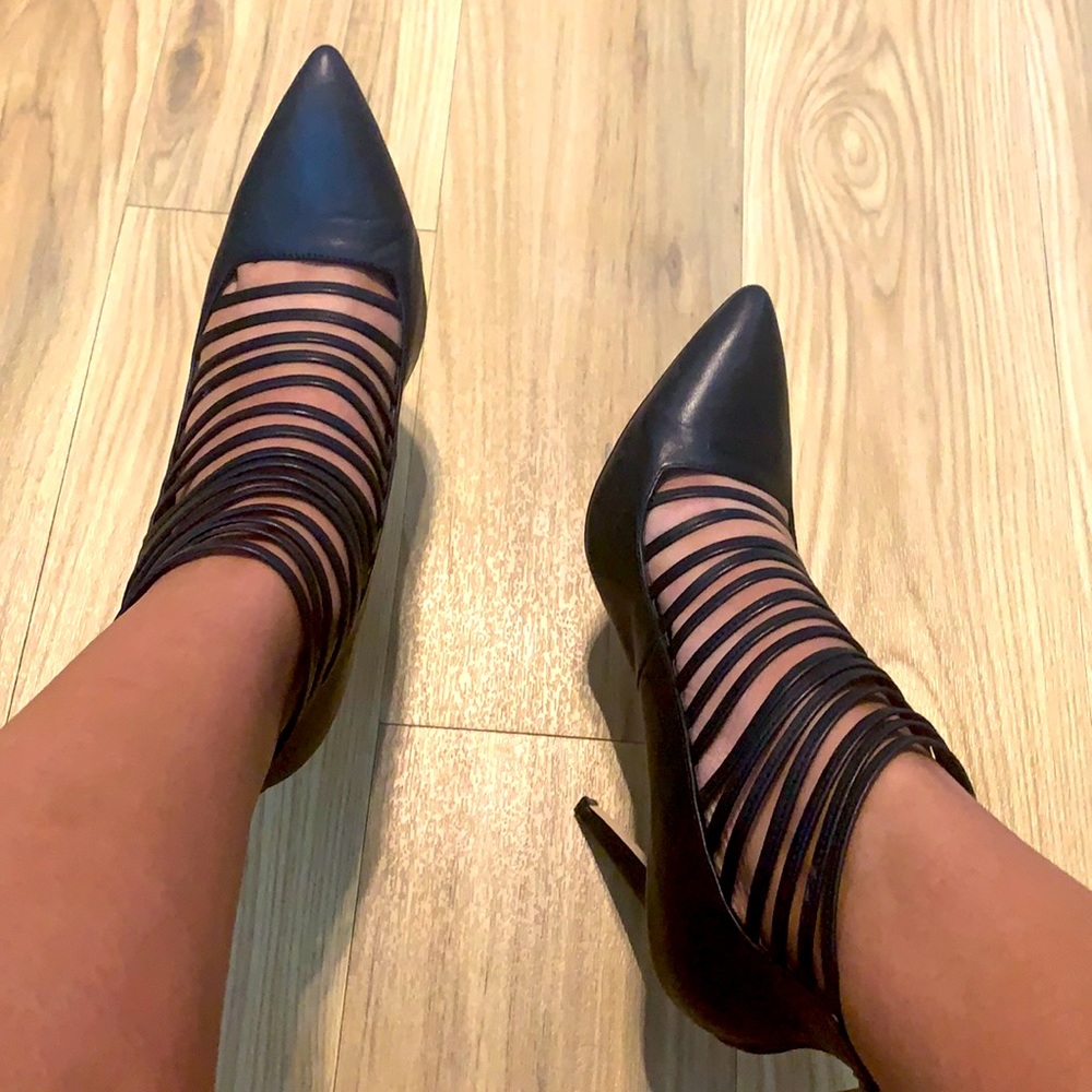Strappy Pointed Toe Aldo Heels